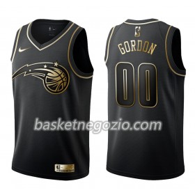 Canotte Uomo Orlando Magic Aaron Gordon 00 Nike Nero Golden Edition Swingman